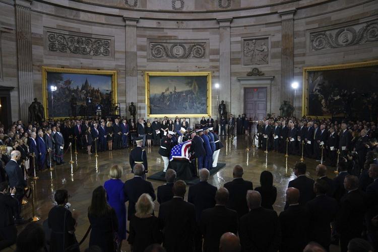 Lindsey Graham eulogized as an 'American original' at services drawing world leaders in Washington