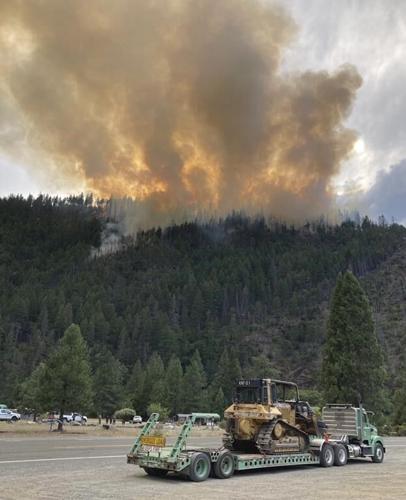 Evacuations ordered after winds whip Northern California wildfire near site of 2022 deadly blaze