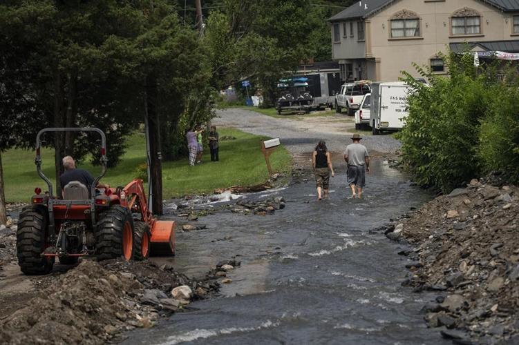 Massive search is underway for missing children swept away in suburban Philadelphia flash flood