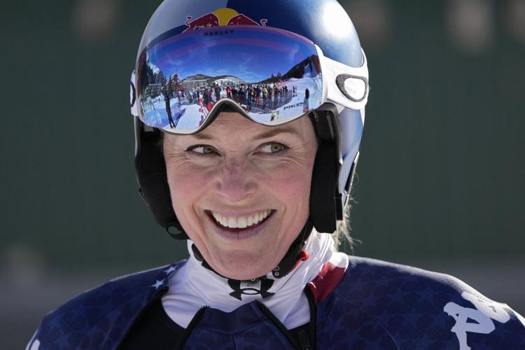 Lindsey Vonn competes in a pair of downhills, another step on her comeback trail at the age of 40