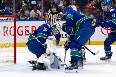 Quinn Hughes scores twice as Canucks defeat Blues for third consecutive win
