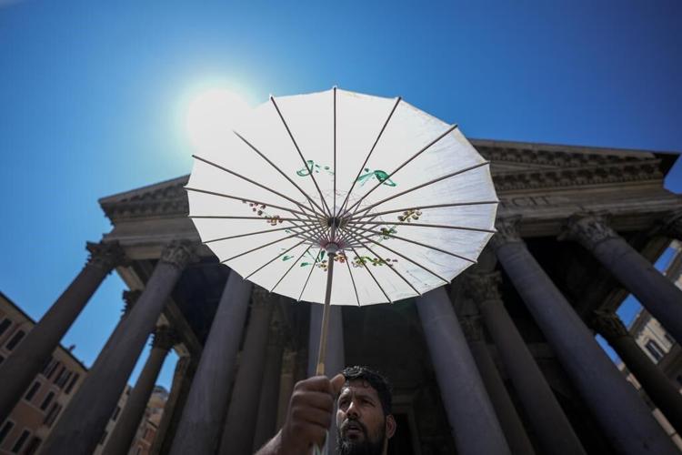 'It's hell outside': Sizzling heat wave in parts of southern and central Europe prompts alerts