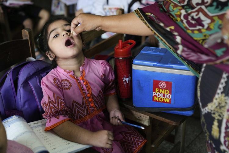Pakistan begins 2nd anti-polio vaccination campaign of the year to protect millions of children
