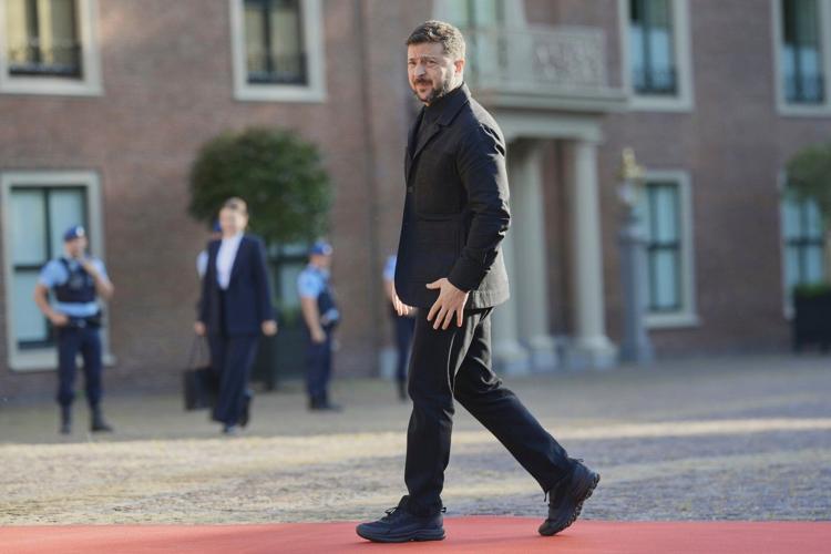 Ukrainian President Zelenskyy sidelined as NATO leaders meet to agree defense spending boost