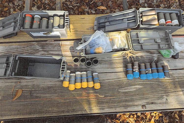 Man accused of stockpiling bombs, using Biden photo for target practice, pleads guilty