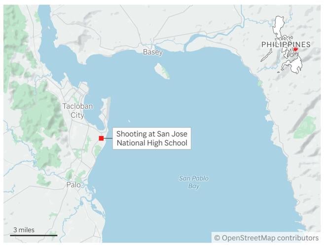 2 students in custody after shooting at high school in Philippines kills 3 and wounds 20
