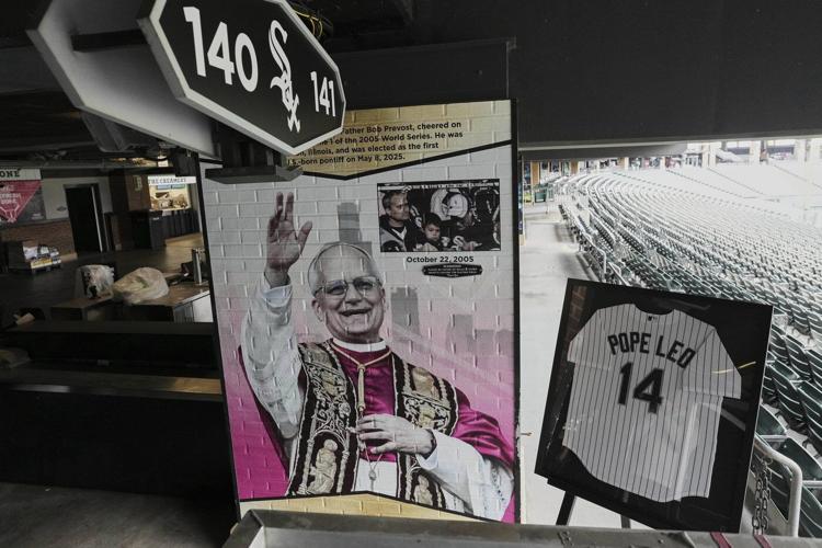 In White Sox stadium broadcast, Pope Leo XIV sends message of hope to Chicago and the US