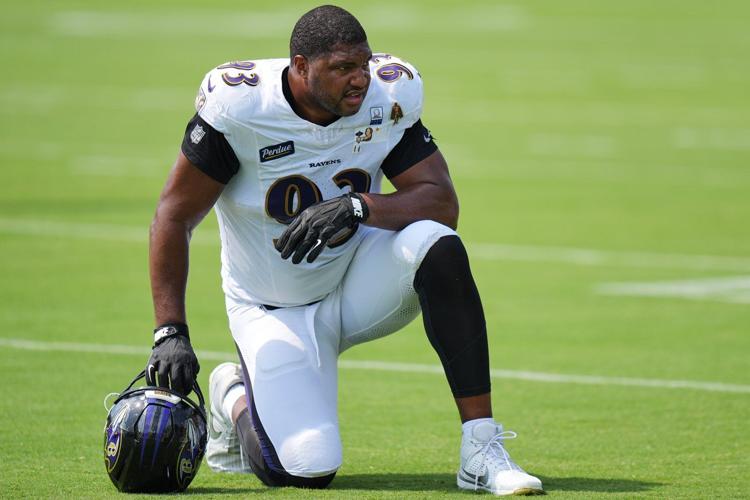 Raven's Calais Campbell says football 'brings me joy' amid family tragedy