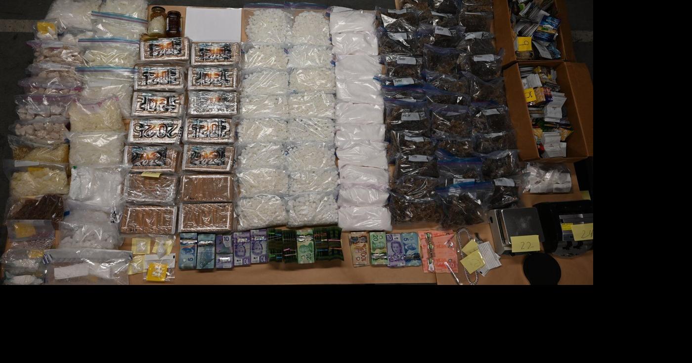 Police in B.C. seize close to 100 kg of drugs in trafficking ...