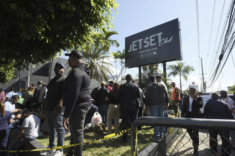 The roof collapses at a Dominican Republic nightclub, killing at least 79 people