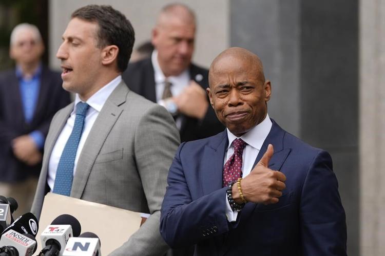 A former aide to New York Mayor Eric Adams is charged with destroying evidence as top deputy quits