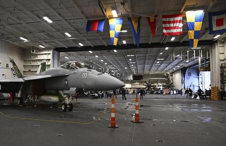 US aircraft carrier arrives in South Korea as a show of force against nuclear-armed North Korea