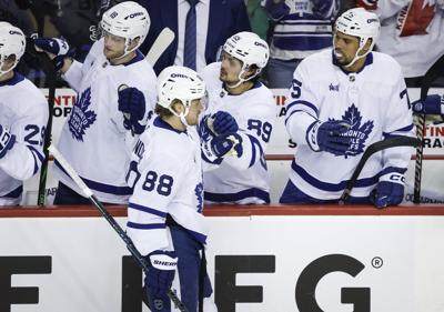 Leafs' Nylander says his hat trick in 6-3 win over Calgary is 'super special'