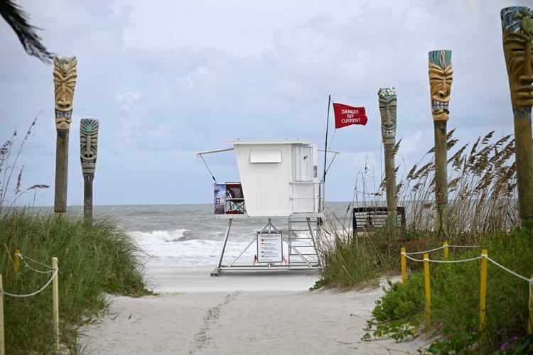 When a rip current sucks you out to sea, try not to panic
