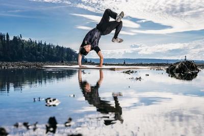 Canadian breaking star Philip (B-Boy Phil Wizard) Kim constantly on the move