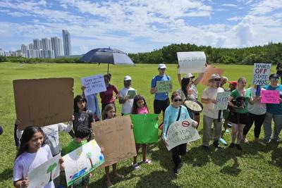 Following protests, DeSantis says plan to develop state parks is 'going back to the drawing board'