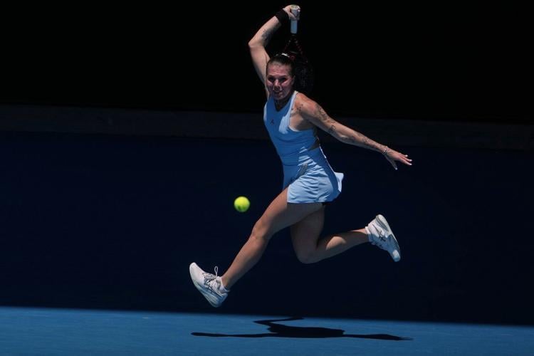 T-shirt for Ukraine: a player's heartfelt tribute to her country and her dad at the Australian Open