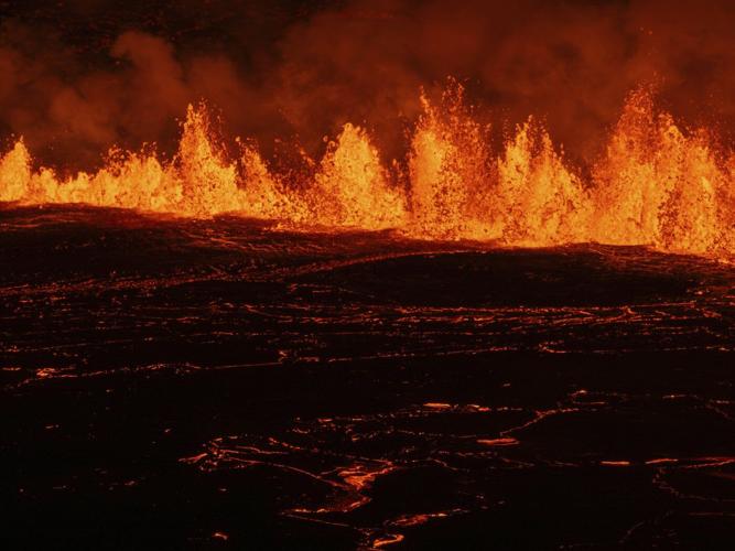 Volcano on Iceland's Reykjanes Peninsula erupts for the 7th time in a year