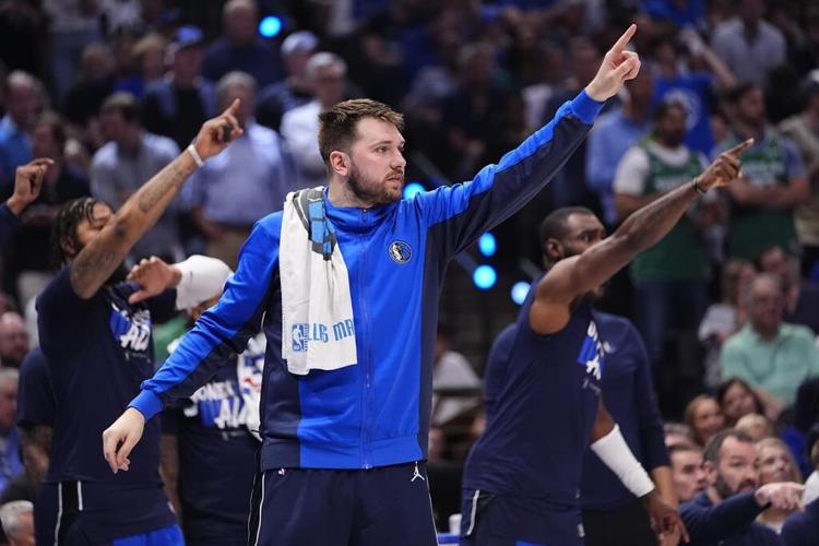 The NBA Finals were too late for Dallas' Luka Doncic to watch as a kid. Now, he's in them