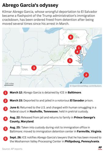 Federal judge issues order to prohibit immigration officials from detaining Kilmar Abrego Garcia