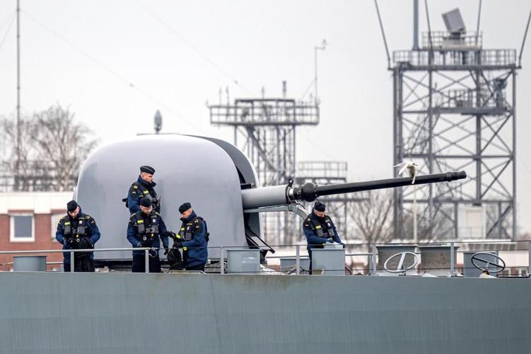German military frigate heads toward the Red Sea for a planned EU mission to protect ships