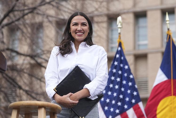 AOC tries to broaden her appeal within a Democratic base spoiling for a fight