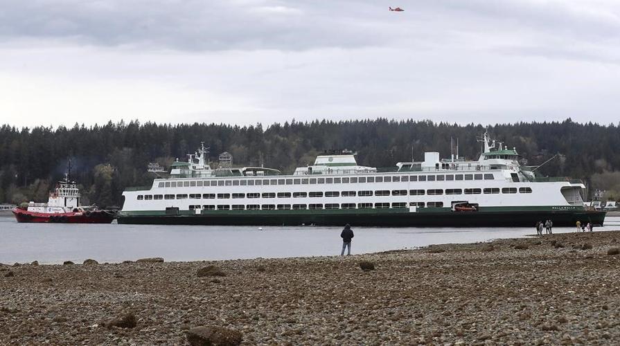Ferry runs aground near Seattle; no injuries reported