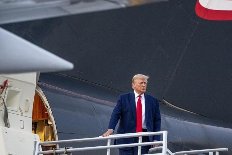 One image, one face, one American moment: The Donald Trump mug shot
