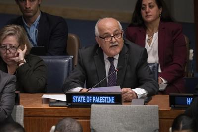 UN seeks court opinion on 'violation' of Palestinian rights