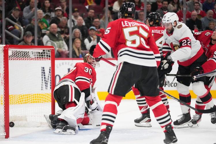 Connor Bedard nets first hat trick as Blackhawks whip Senators 7-3