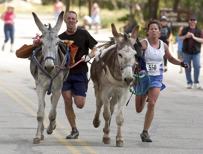 Burro racing wins over runners in backcountry ode to mining history