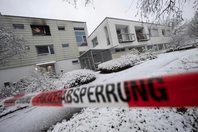 Police: Fire that killed 3 in German home could be arson