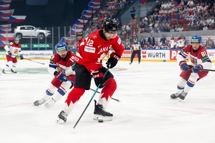 Canadian defenceman Bouchard knocked out of world hockey championship quarterfinal