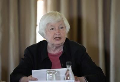 Yellen tours wildlife reserve to start South Africa visit