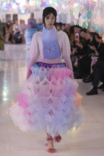 Susan Fang makes Milan runway debut with joyous confections inspired by mother's happy childhood