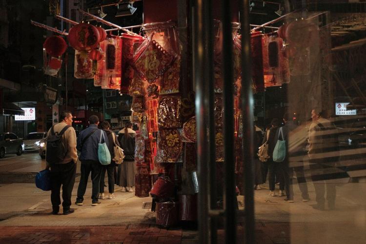 Photos follow the color red through public and intimate spaces during the Lunar New Year