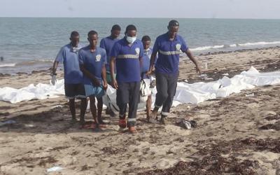 Two boats carrying migrants sink in the Red Sea off Djibouti's coast killing 45, UN says