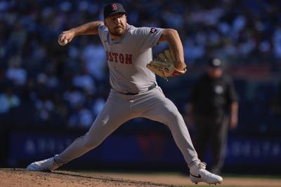 Devers' intentional walk from Cole with no runners one on sparks Red Sox over Yankees 7-1
