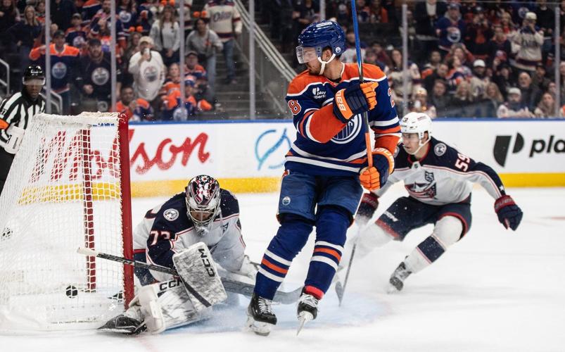 Oilers snap losing streak as McDavid ignites late rally to tip Blue Jackets 5-4 in OT