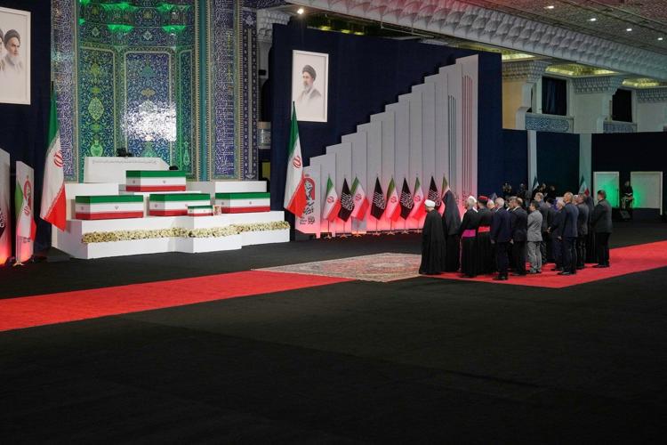 Powerful general in Iran publicly seen as Tehran prepares for Khamenei's dayslong funeral