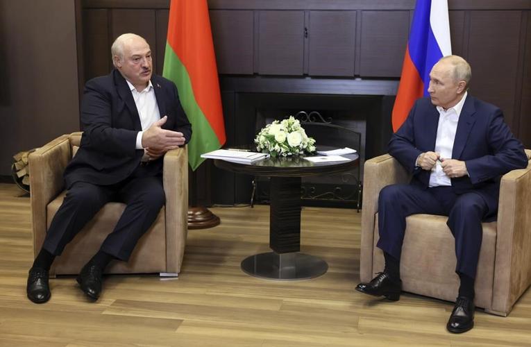 Putin meets the leader of Belarus, who suggests joining Russia's move to boost ties with North Korea