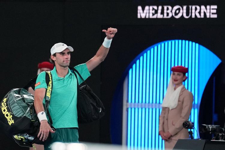 Spizzirri acknowledges 'funny timing' but accepts Australian Open heat rules after loss to Sinner