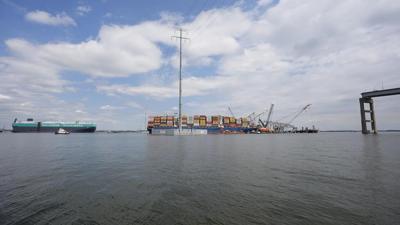 The ship that brought down a Baltimore bridge to be removed from collapse site in the coming weeks