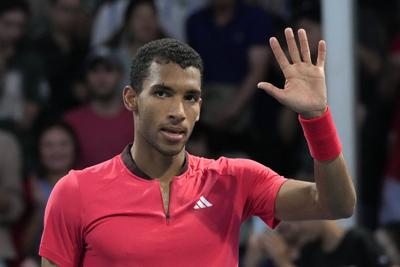 Canada's Auger-Aliassime advances to Dubai final, chance for third title of 2025