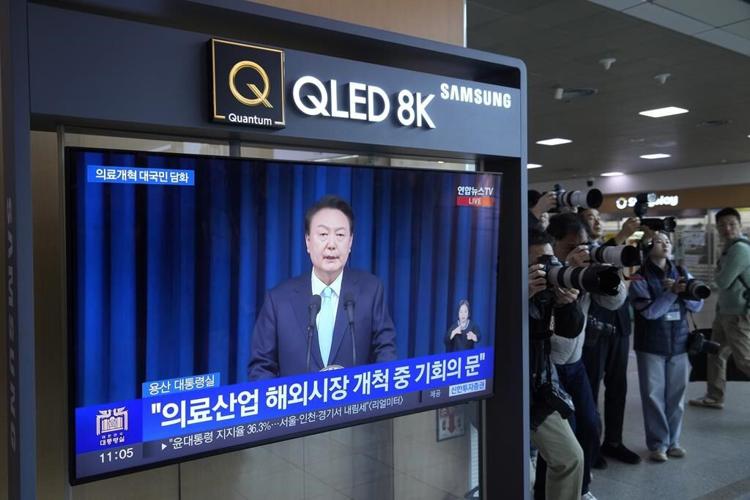 South Korea's Yoon vows not to back down in the face of doctors' strike over medical school plan