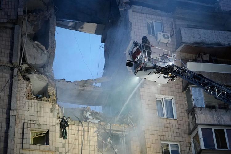 Russian missile and drone attack on Ukraine's capital kills at least 5