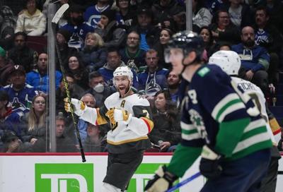 Pietrangelo posts three points, Golden Knights notch 5-4 comeback win over Canucks