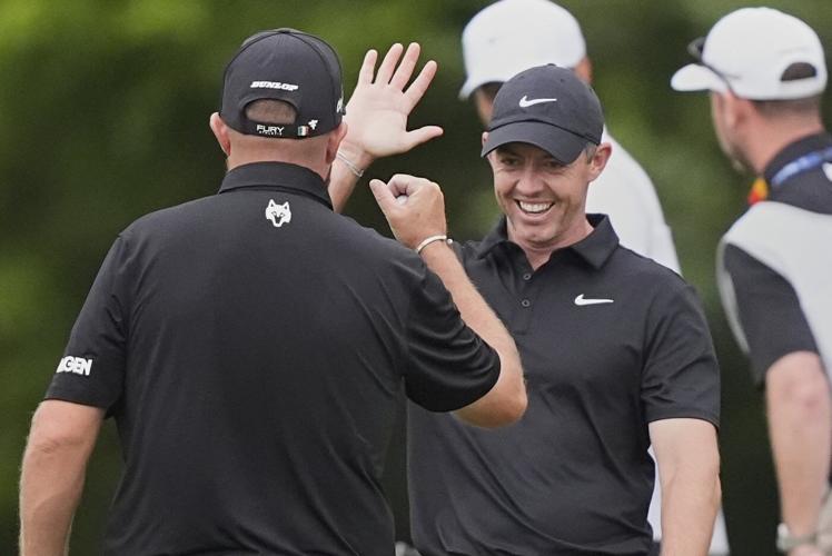 Masters champion Rory McIlory and teammate Shane Lowry 6 back in Zurich Classic title defense
