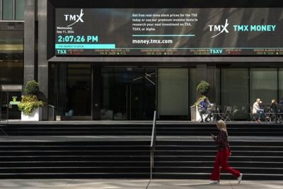 S&P/TSX composite up Tuesday morning, U.S. stock markets mixed