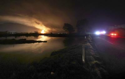 A battery plant fire in California started during a boom for energy storage